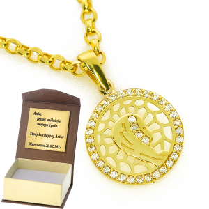 Złoty medalik Próby 585