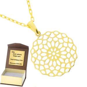 Złota zawieszka Próby 585