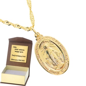 Złoty medalik Próby 585