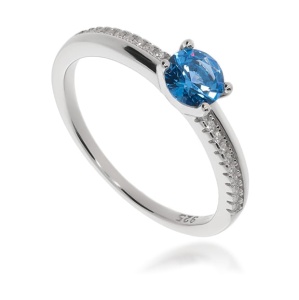 Srebrny pierścionek Próby 925