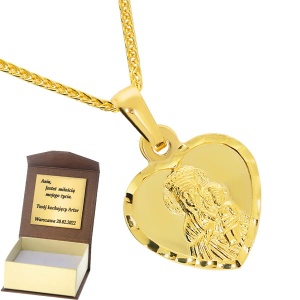 Złoty medalik Próby 585