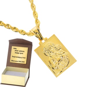 Złoty medalik Próby 585