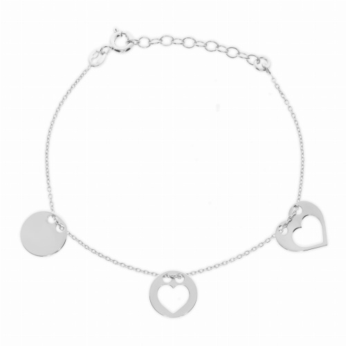 Srebrna bransoletka celebrytka Próby 925