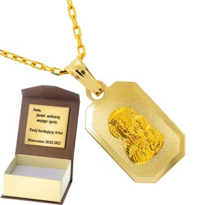 Złoty medalik Próby 585