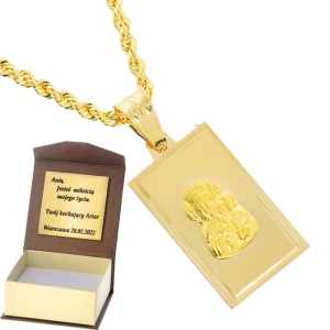 Złoty medalik Próby 585