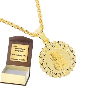 Złoty medalik Próby 585