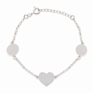 Srebrna bransoletka celebrytka Próby 925 