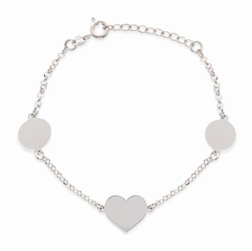 Srebrna bransoletka celebrytka Próby 925