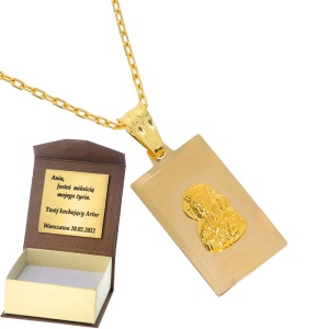 Złoty medalik Próby 585